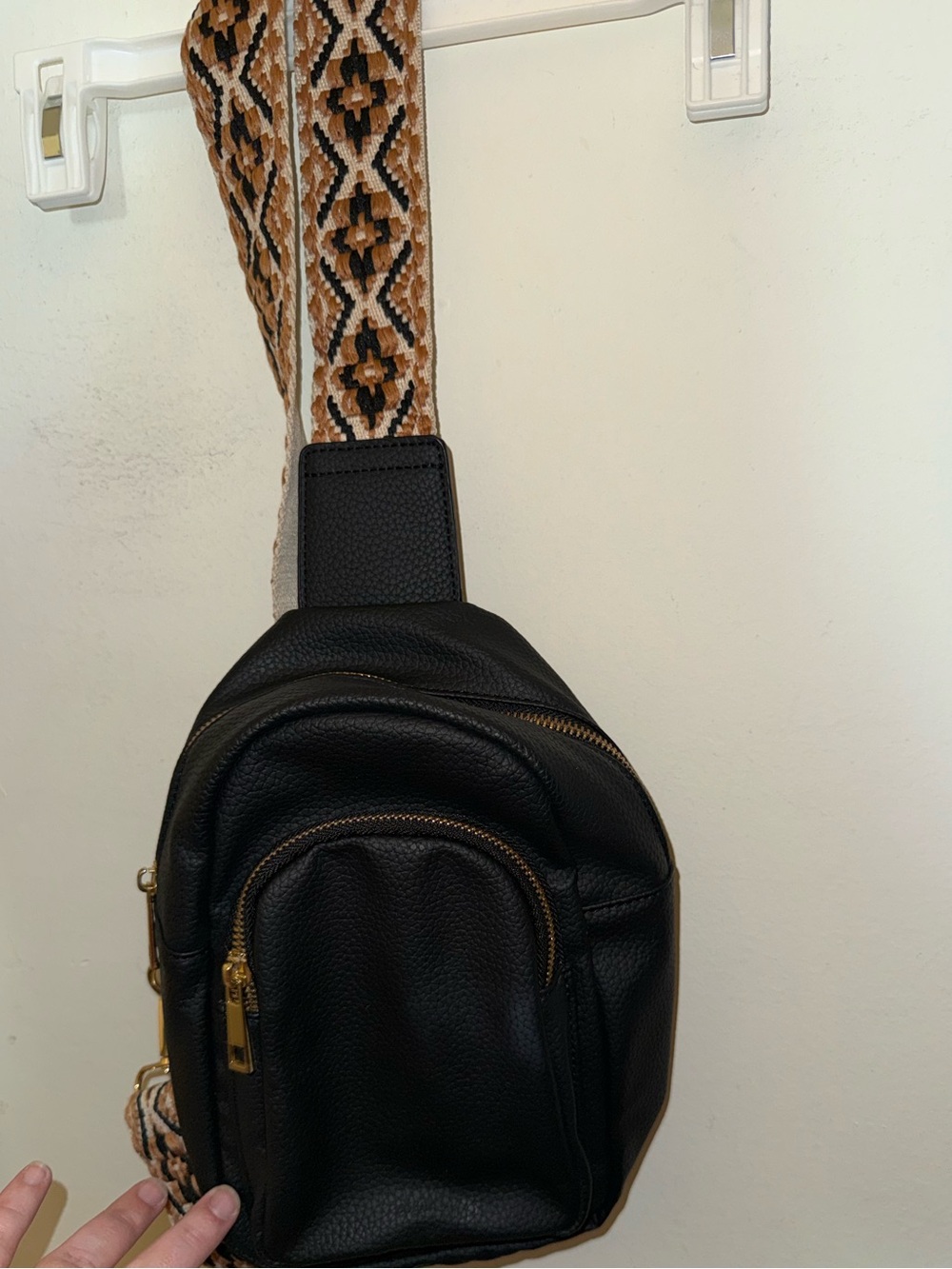 Co-Lab Crossbody Vegan Leather Bag